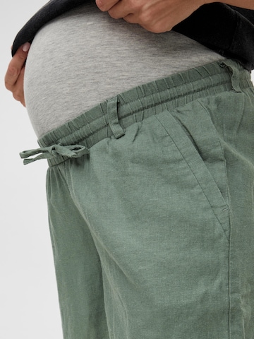 Loosefit Pantaloni de la MAMALICIOUS pe verde