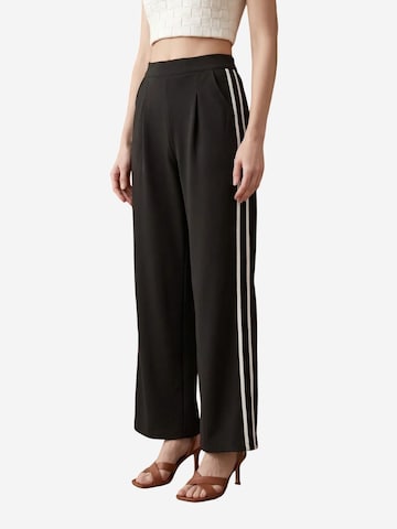 Wide Leg Pantalon à pince My fashion en noir
