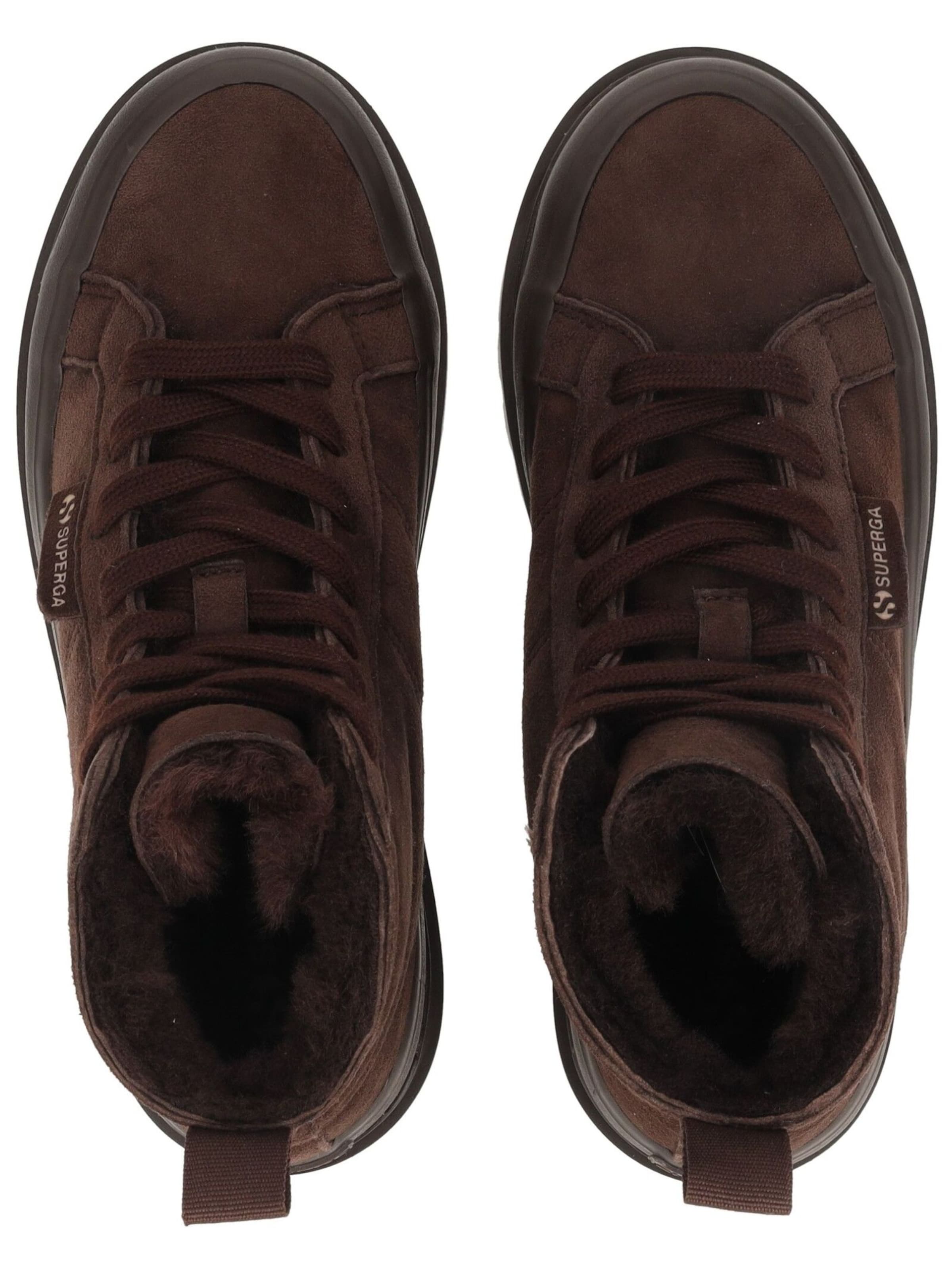 SUPERGA Stiefelette in Braun