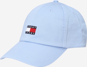 Tommy Jeans Cap 'HERITAGE' in Blue: front