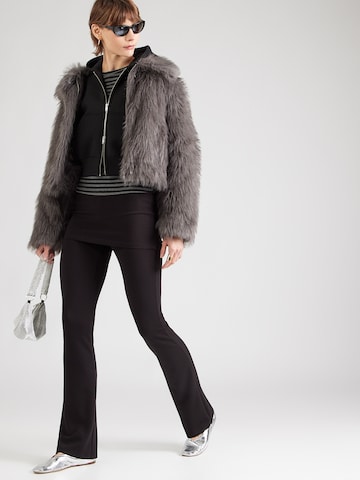 WEEKDAY - Sudadera con cremallera en negro