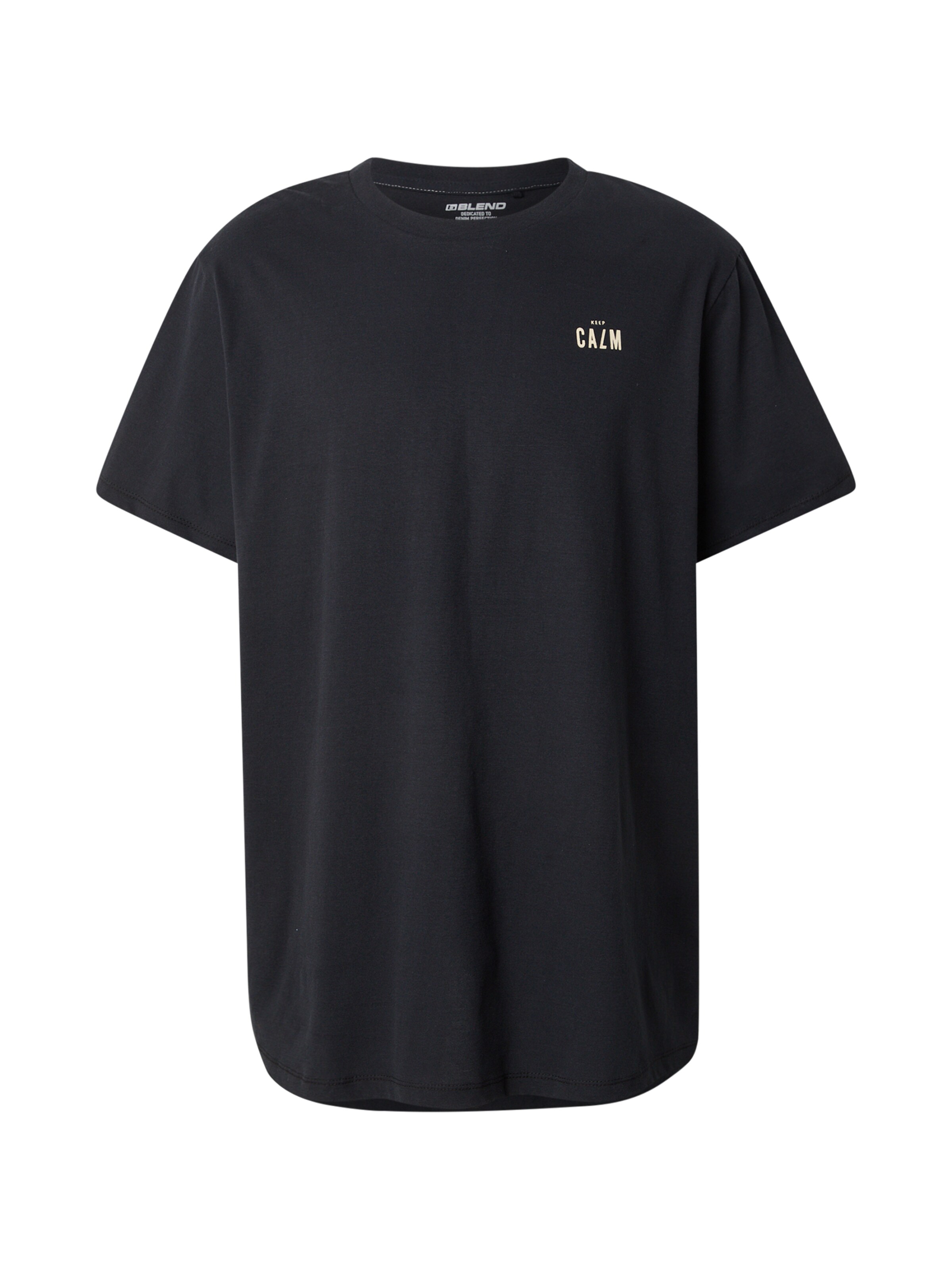 Blend Big Oversize t-shirt i svart: framsida