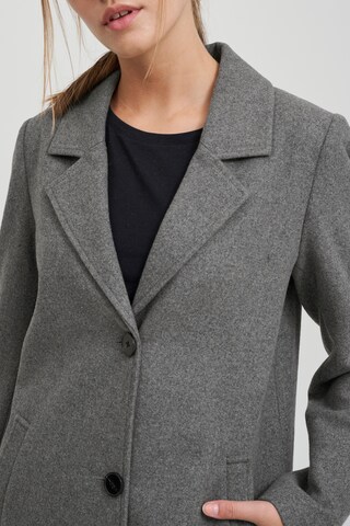 Oxmo Between-Seasons Coat 'Neta' in Grey