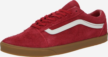 Baskets basses 'Old Skool' VANS en rouge : devant