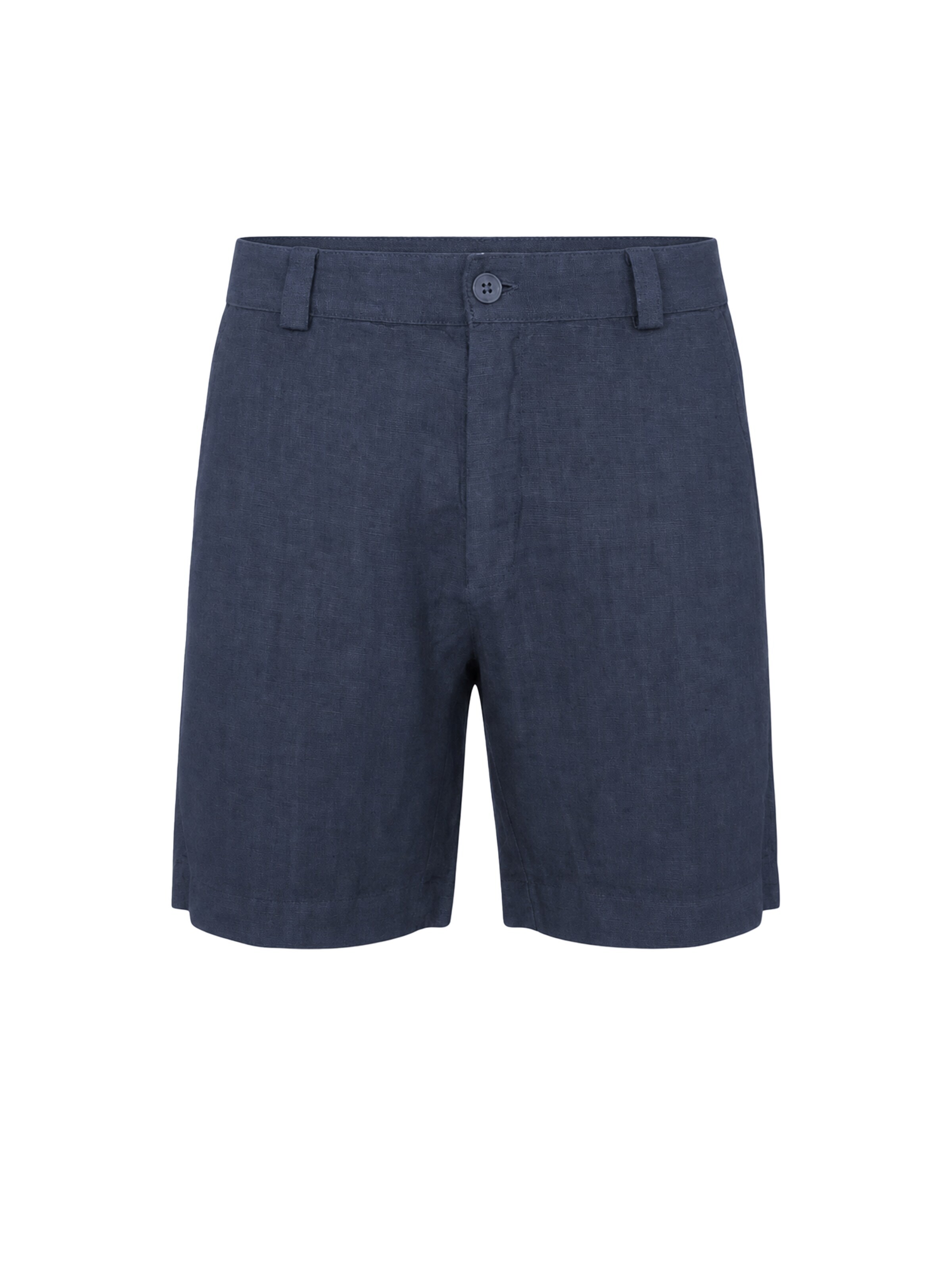 Haris Cotton Regular Trousers 'Haris' in Black: front