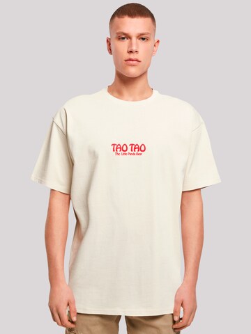 F4NT4STIC Shirt 'Tao Tao Heroes of Childhood' in Beige: predná strana
