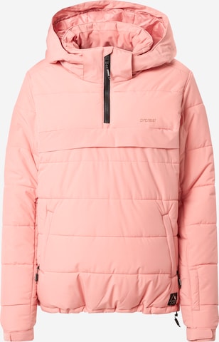 PROTEST Sportjacke 'Gaby' in Pink: predná strana