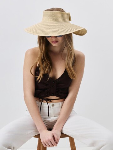 C&City Hoed in Beige: voorkant