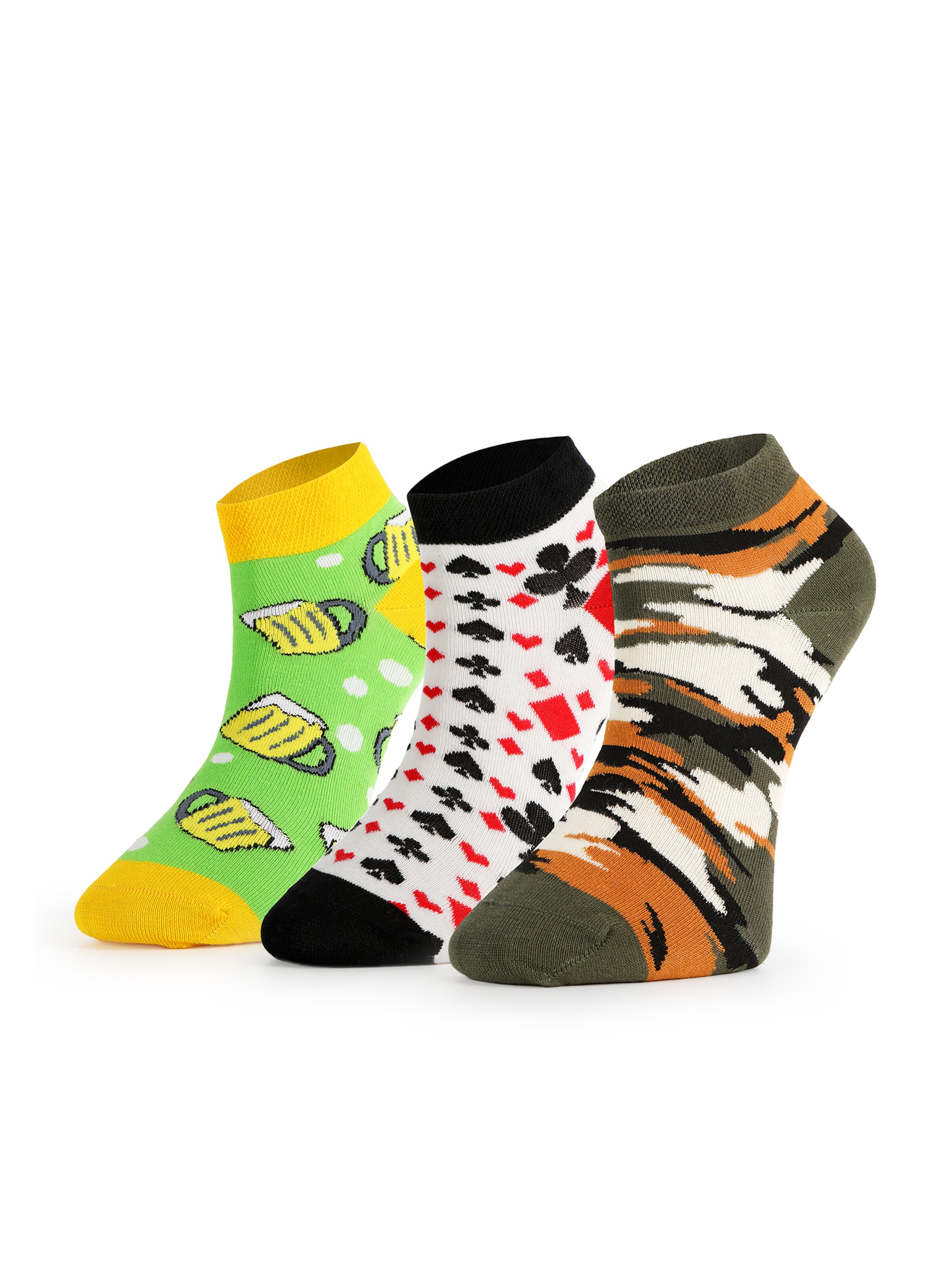 Chaussettes 'Bier' Crea Socks en mélange de couleurs