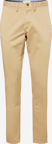 GANT Slim fit Chino trousers in Beige: front