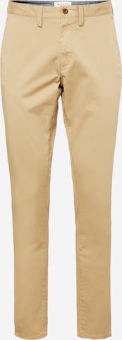 Coupe slim Pantalon chino GANT en beige : devant