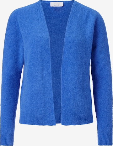 Rich & Royal Knit Cardigan in Blue: front