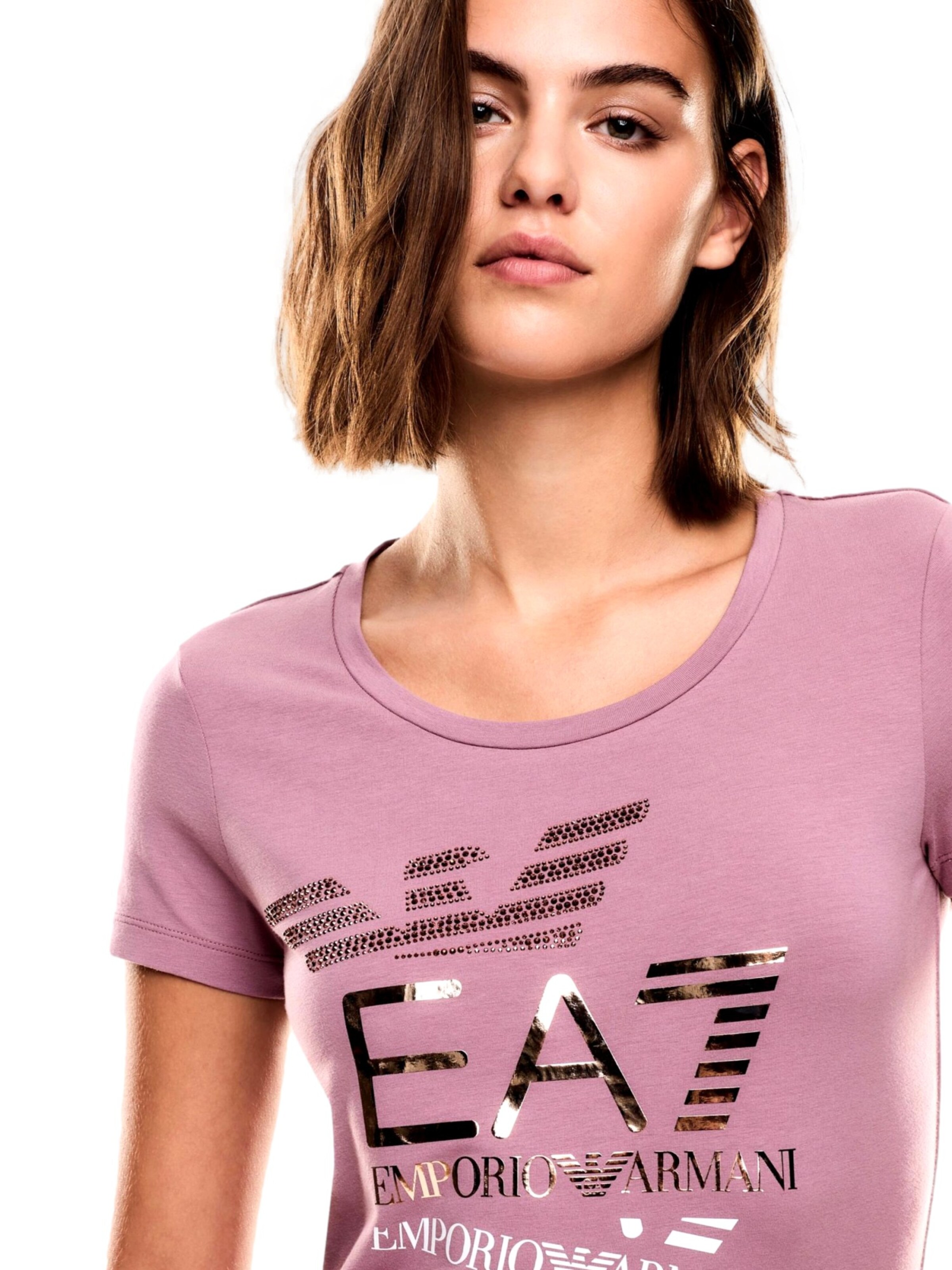 EA7 Emporio Armani Shirt in Pink