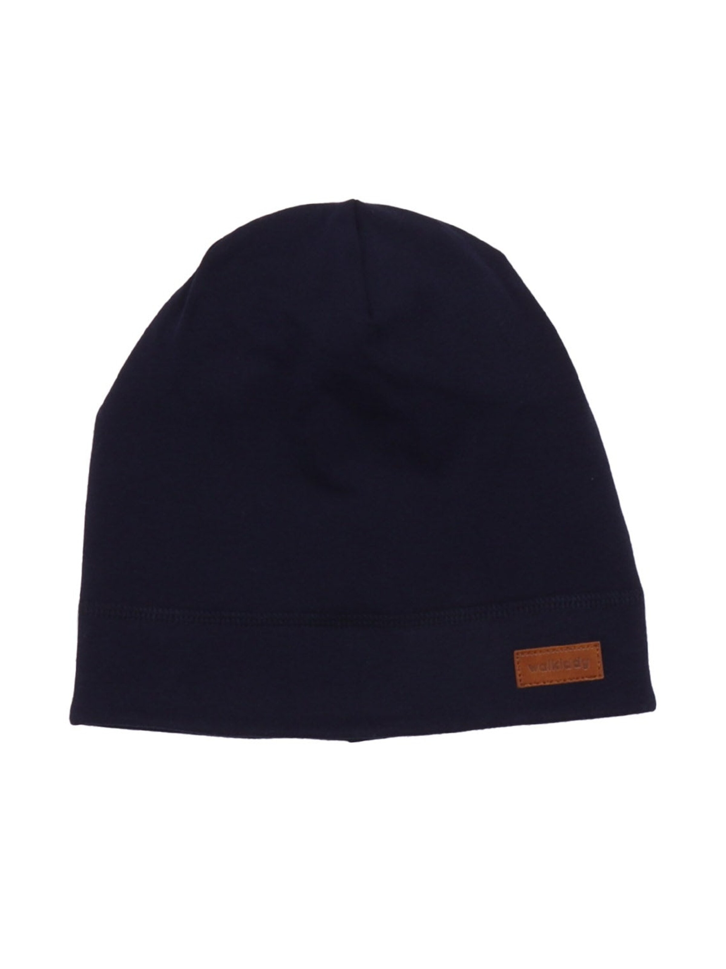 Walkiddy Mütze 'Walkiddy - Unifarben Beanie'‌‌ in Blau: Vorderseite