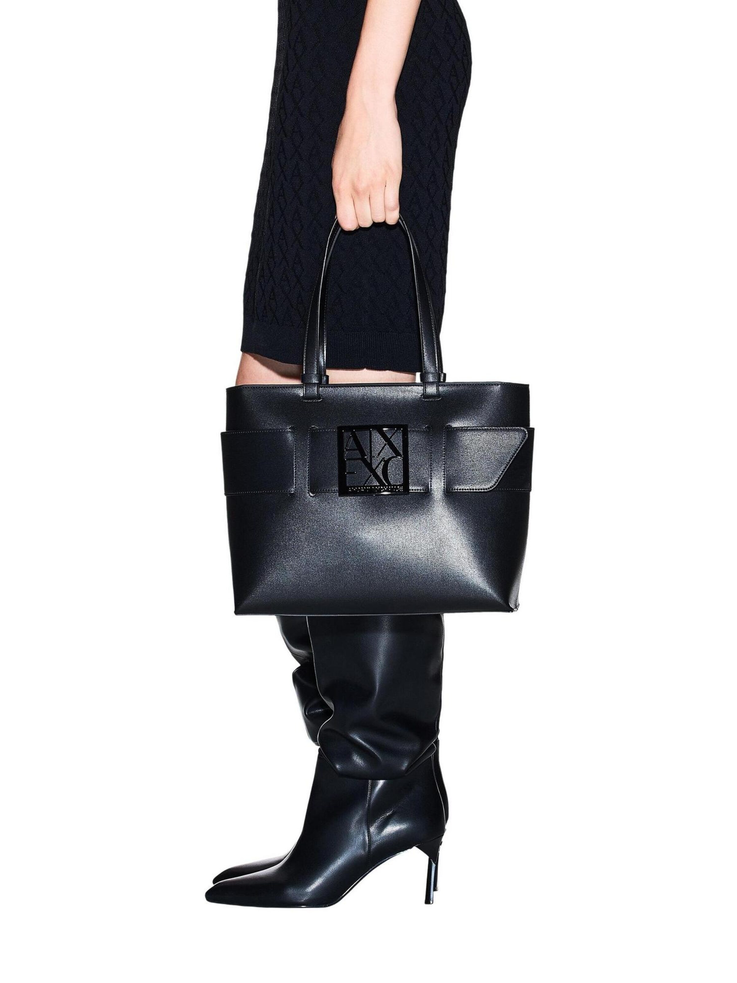ARMANI EXCHANGE - Bolso de hombro '949138 0A874' en negro: frente
