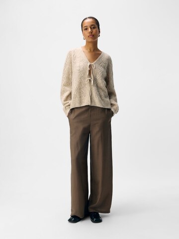 Cardigan 'OBJFlora' OBJECT en blanc