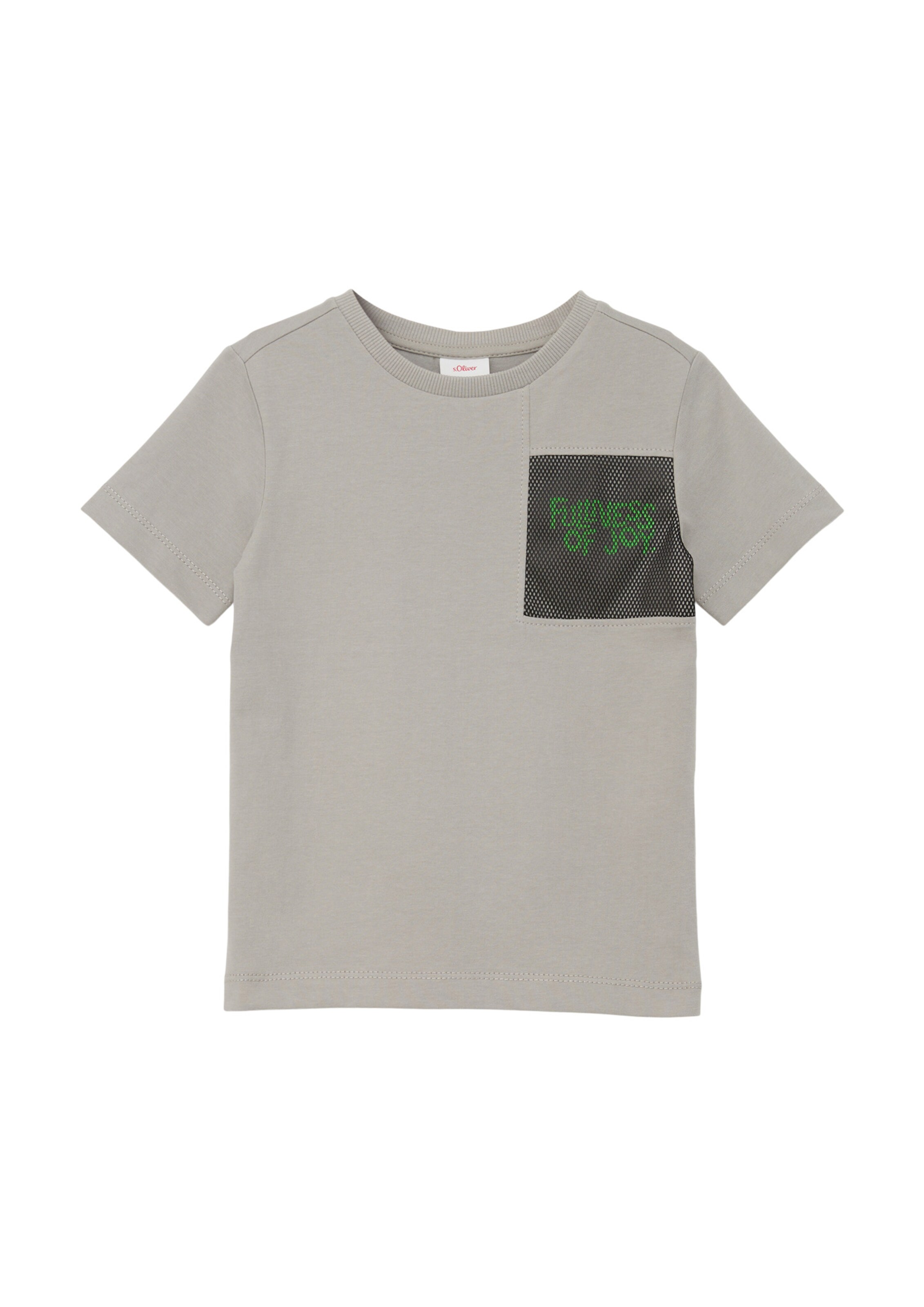 T-Shirt s.Oliver en gris : devant