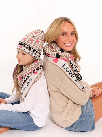Zwillingsherz Hue 'Love Is Love' i beige