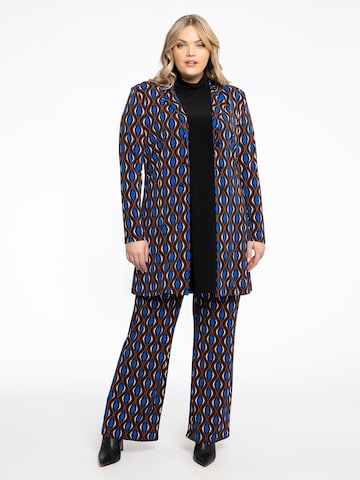 Blazer YOEK en mélange de couleurs