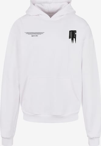 MJ Gonzales Sweatshirt 'METAMORPHOSE V.2' i hvit: forside