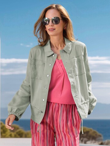 Goldner Übergangsjacke in Grün