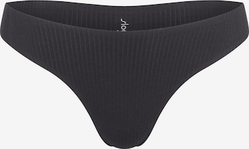 SLOGGI Thong ' Blue ZERO Feel Pure ' in Black: front