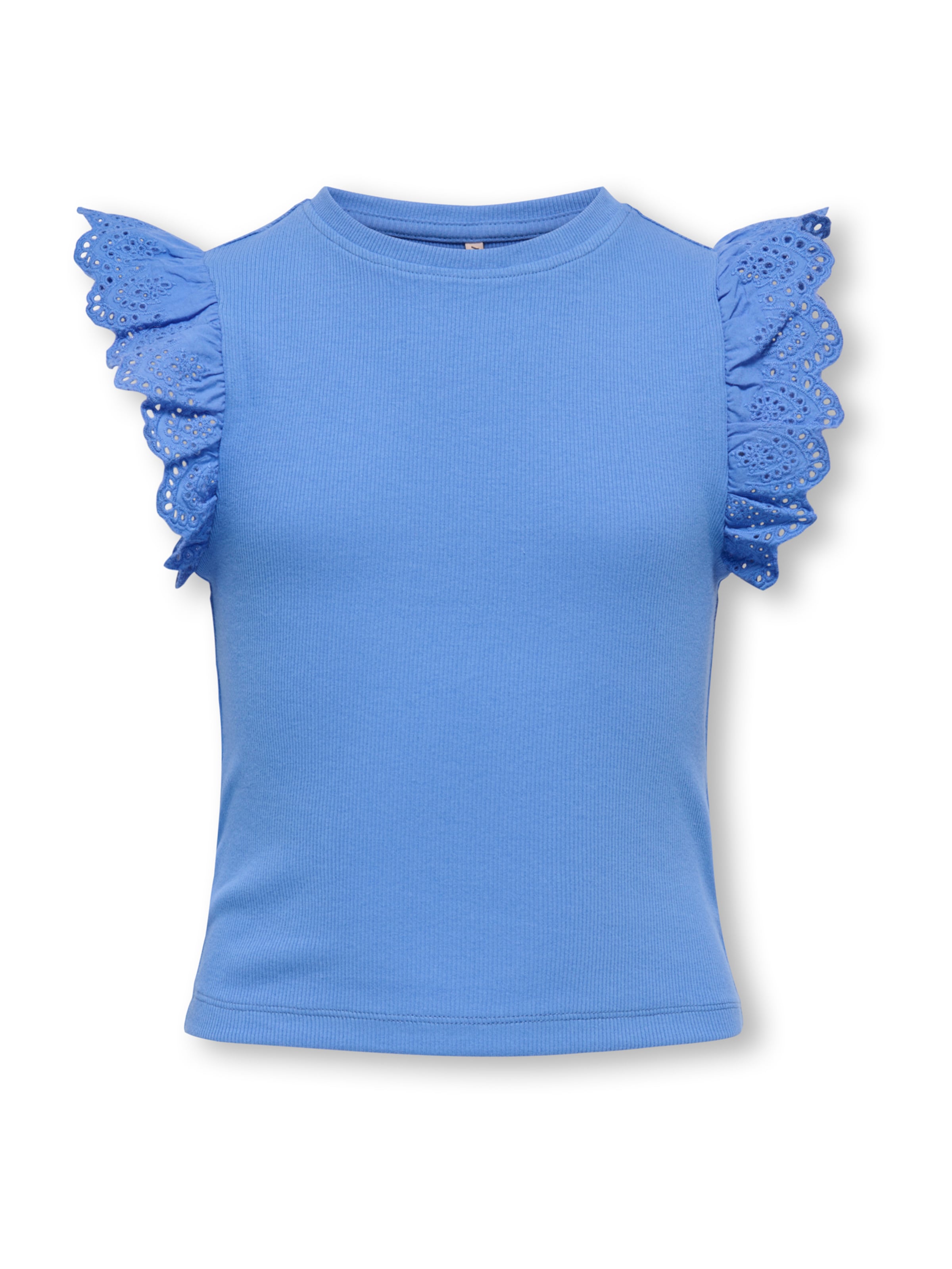 ONLY GIRLS Μπλουζάκι 'KOGDREA' σε μπλε: μπροστά