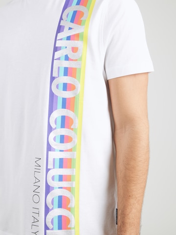 Carlo Colucci T-shirt i vit