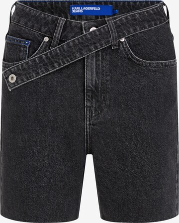 KARL LAGERFELD JEANS Regular Jeans i svart: forside
