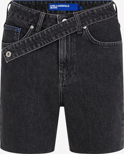 Jeans KARL LAGERFELD JEANS di colore nero denim, Visualizzazione prodotti