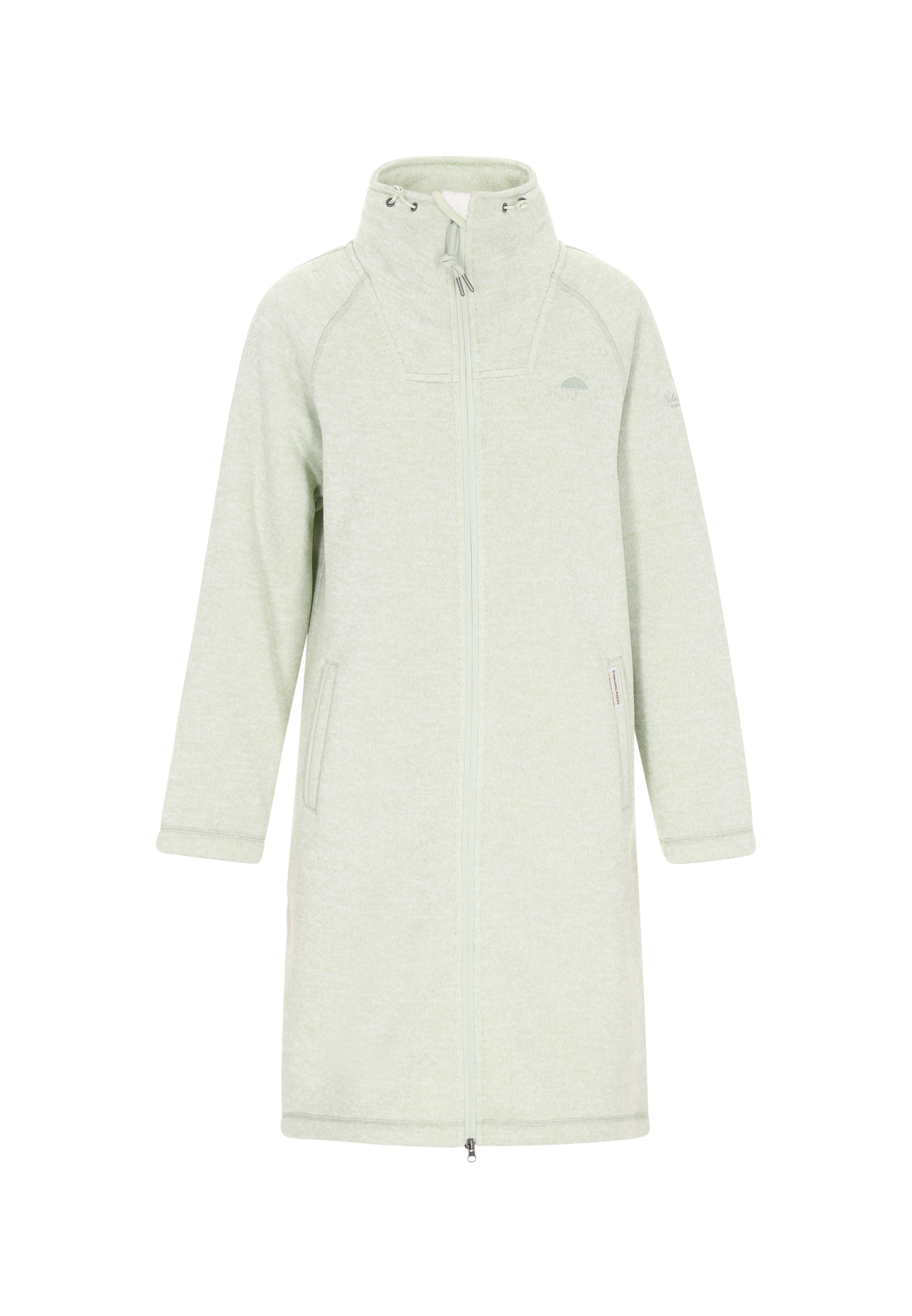 Schmuddelwedda Přechodný kabát – zelená: přední strana