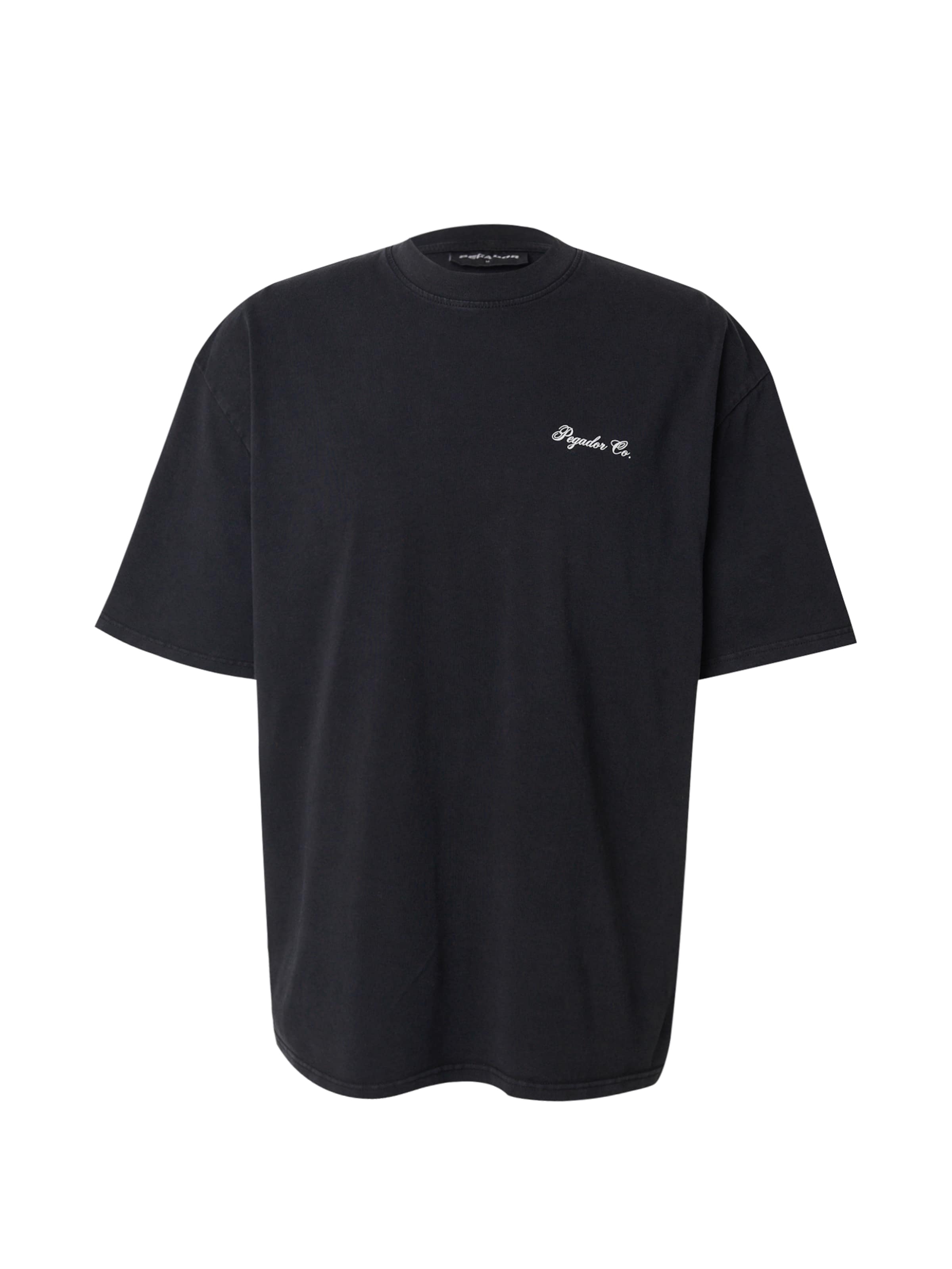 Pegador Tričko 'Polion' – černá: přední strana