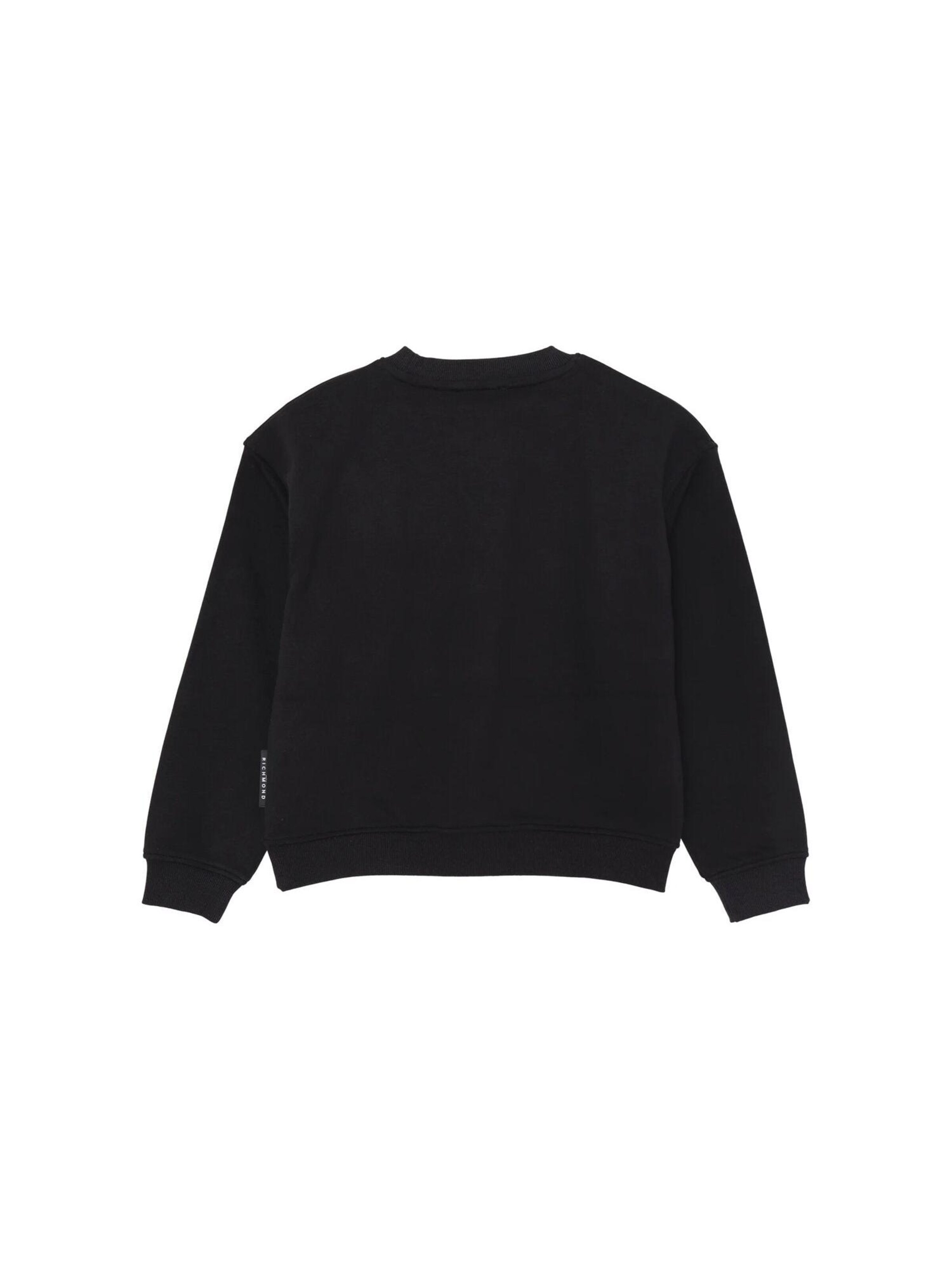 Felpa 'GAIA' di John Richmond in nero