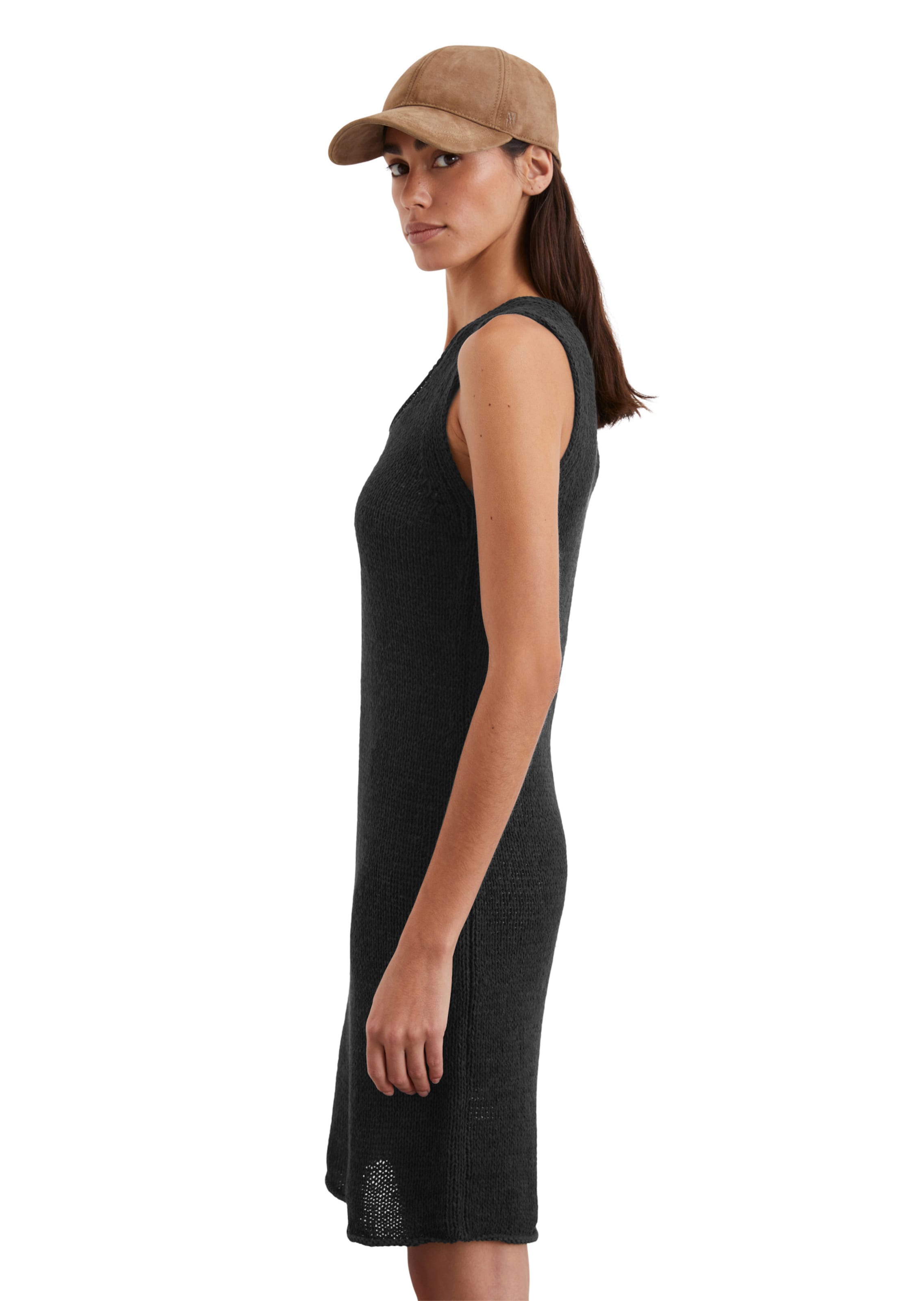 Marc O'Polo Strickkleid in Schwarz