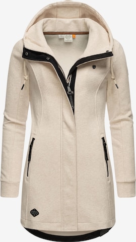 Giacca di felpa 'Letty' di Ragwear in beige: frontale