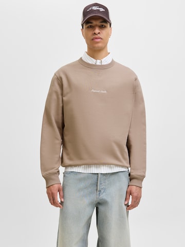 JACK & JONES Μπλούζα φούτερ 'JORNORREBRO' σε καφέ: μπροστά
