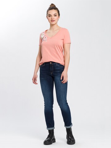 Cross Jeans T-Shirt in Pink