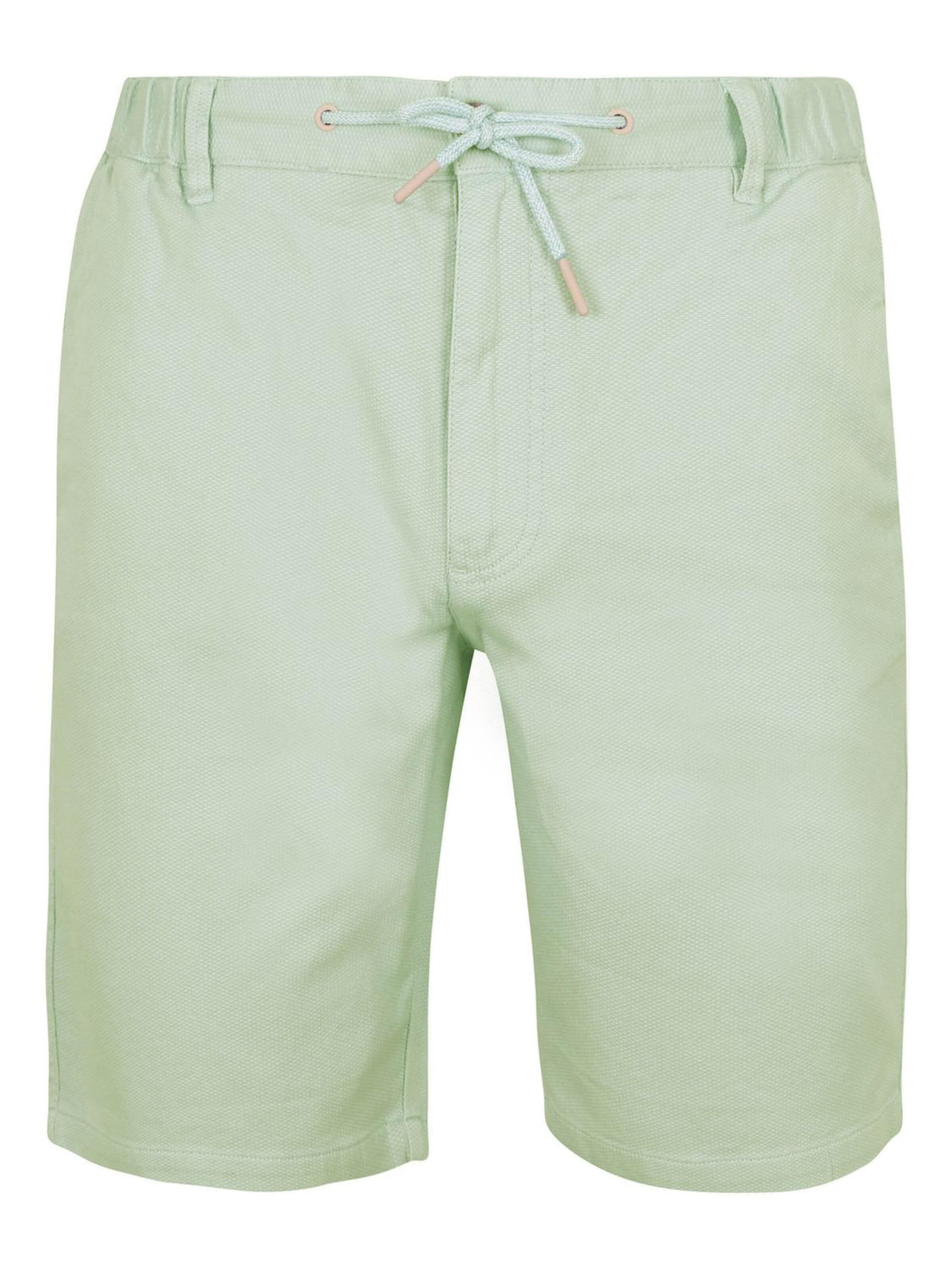 Suitable Broek 'Ferdi' in Groen: voorkant