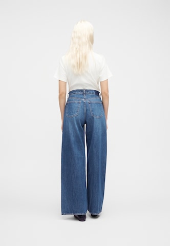 Abercrombie & Fitch Wide leg Τζιν σε μπλε