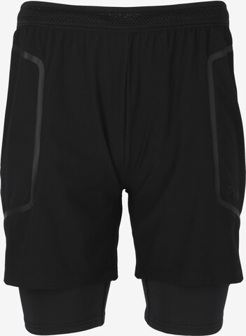 Virtus Regular Workout Pants 'Kodos' in Black: front