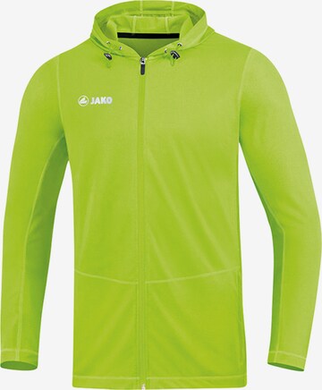 JAKO Athletic Jacket in Green: front