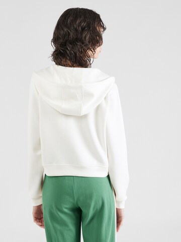 ONLY PLAY Athletic Zip-Up Hoodie in White