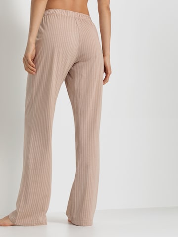 LSCN by LASCANA Pyjamasbukser 'LSCN pants' i beige: tilbage