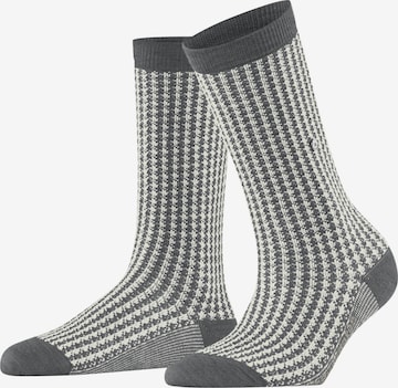 BURLINGTON Socken 'Pepita' in Grau: Vorderseite
