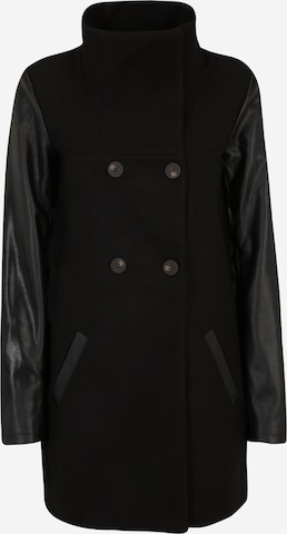 Only Tall Between-Seasons Coat 'EMMA' in Black: front
