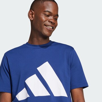 ADIDAS SPORTSWEAR Λειτουργικό μπλουζάκι 'Essentials' σε μπλε