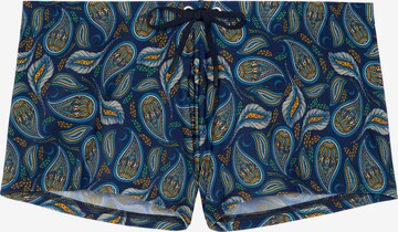 HOM Zwemshorts ' Abaco ' in Blauw: voorkant