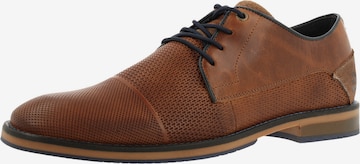 BULLBOXER Lace-Up Shoes in Brown: front