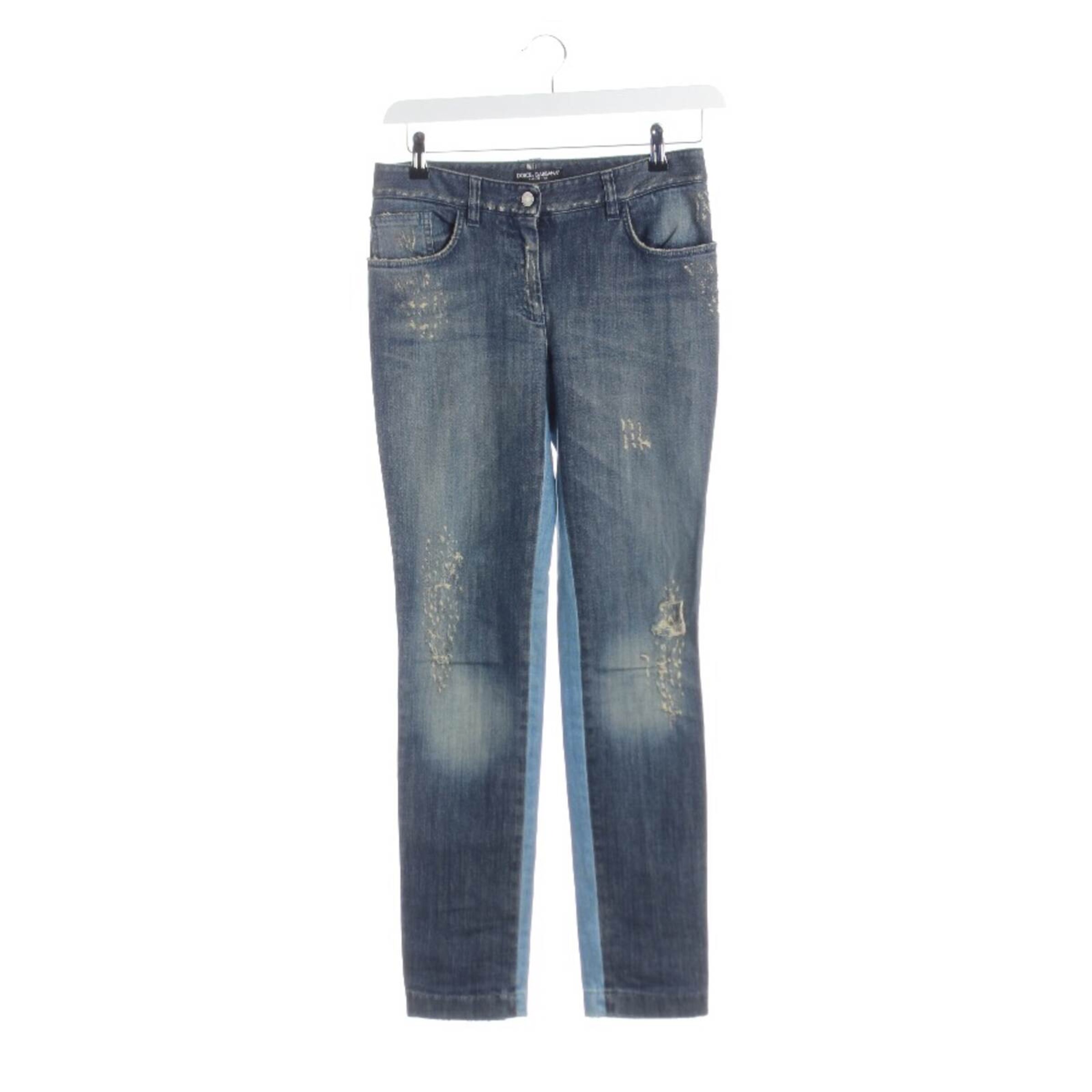 DOLCE & GABBANA Jeans 25-26 in Blau: Vorderseite