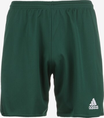 ADIDAS PERFORMANCE Loose fit Workout Pants in Green: front